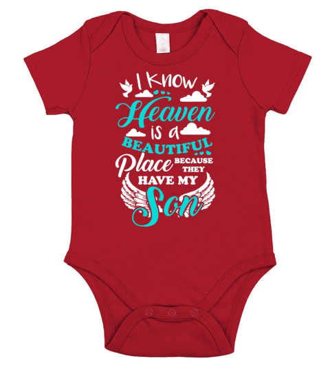 HEAVEN - SON Short Sleeve Baby One-Piece