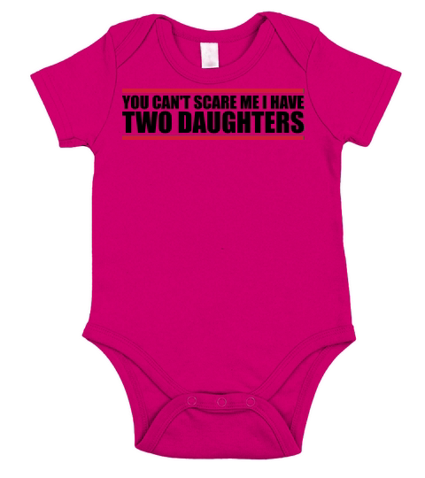 I have two daughters Short Sleeve Baby One-Piece