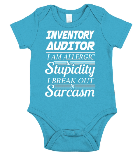 INVENTORY AUDITOR - SARCASM Short Sleeve Baby One-Piece