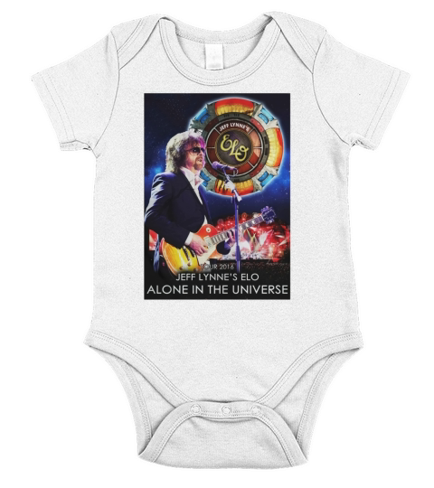 JEFF LYNNE ALONE IN THE UNIVERSE shirt Short Sleeve Baby One-Piece