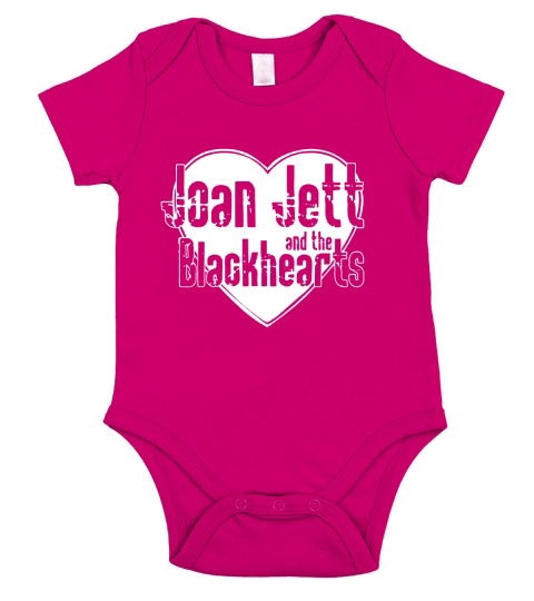 Joan jett  The blackhearts Tshirt Short Sleeve Baby One-Piece