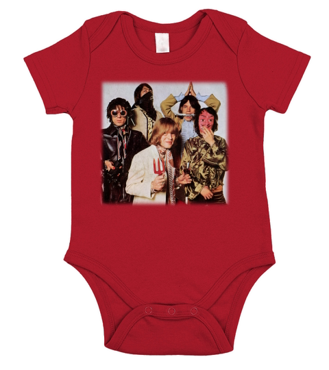 jumping jack flash Short Sleeve Baby One-Piece