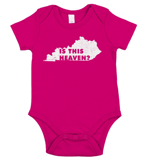 Land Map America US State Home Heaven Kentucky Short Sleeve Baby One-Piece