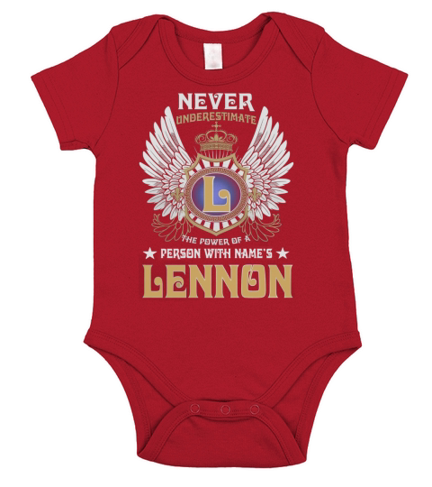 LENNON NAME,LENNON BIRTHDAY,LENNON HOODIE,LENNON TSHIRT FOR YOU Short Sleeve Baby One-Piece