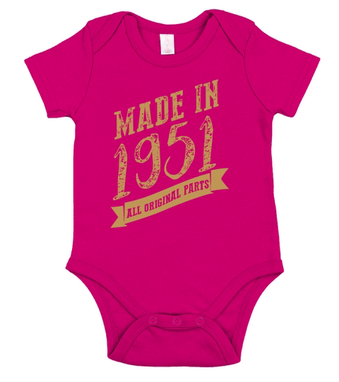 Made in 1951 all original parts Short Sleeve Baby One-Piece