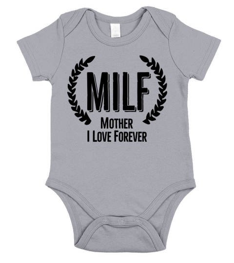 MILF mother I love forever (hot soccer mom) Short Sleeve Baby One-Piece