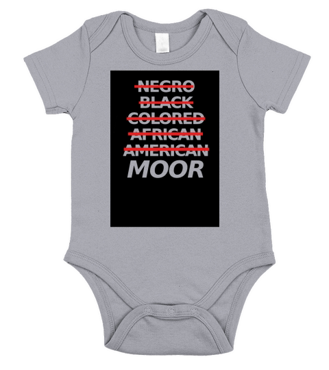 Moorish American Apparel - Moor - Tee Shirt - Official Short Sleeve Baby One-Piece