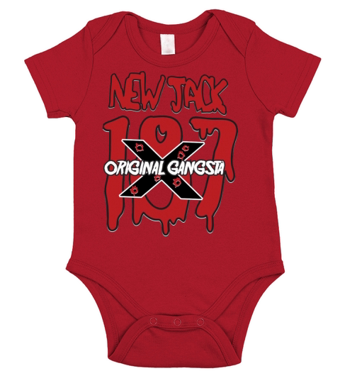 New Jack - Original Gangsta Short Sleeve Baby One-Piece
