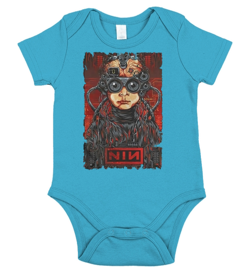 NIN Short Sleeve Baby One-Piece