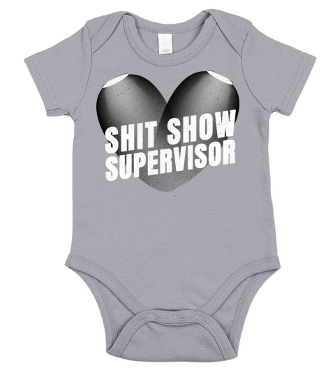 Shit Show Supervisor Short Sleeve Baby One-Piece