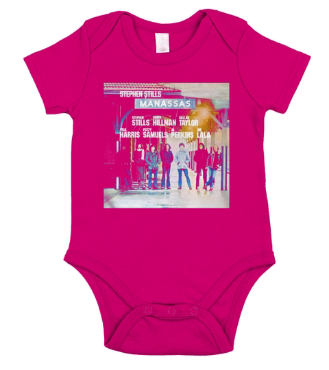 Stephen Stills Manassas Short Sleeve Baby One-Piece