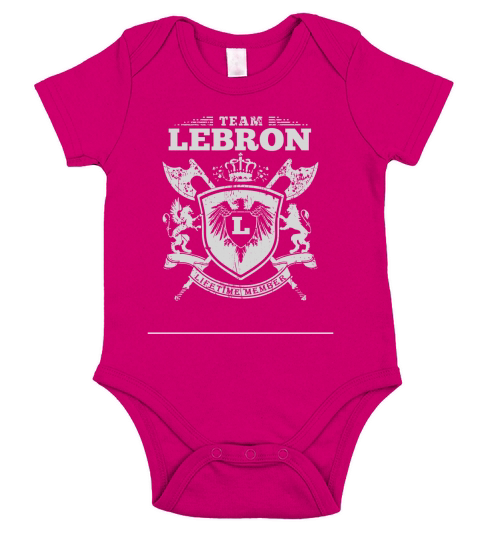 Team Lebron T-Lifetime Member: Tshirts For Team Lebron, Lebron Family, Lebron Company Short Sleeve Baby One-Piece