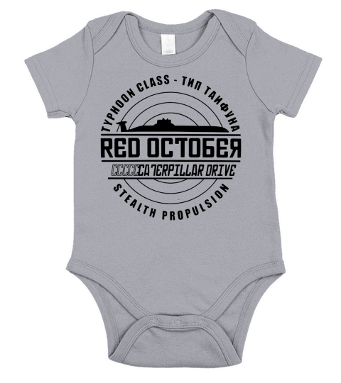 The Hunt for Red October T-shirt Short Sleeve Baby One-Piece