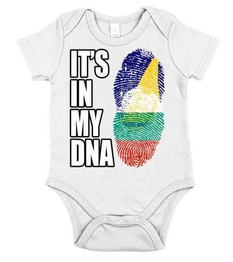 Tokelauan And Bulgarian Mix Heritage DNA Flag Short Sleeve Baby One-Piece