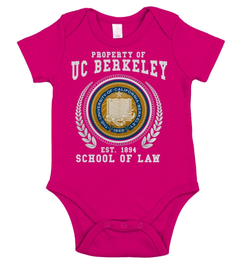 University of California Berkeley Boalt Hall School of Law Short Sleeve Baby One-Piece