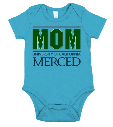 University Of California Merced Proud Mom Parents Day 2020 Short Sleeve Baby One-Piece