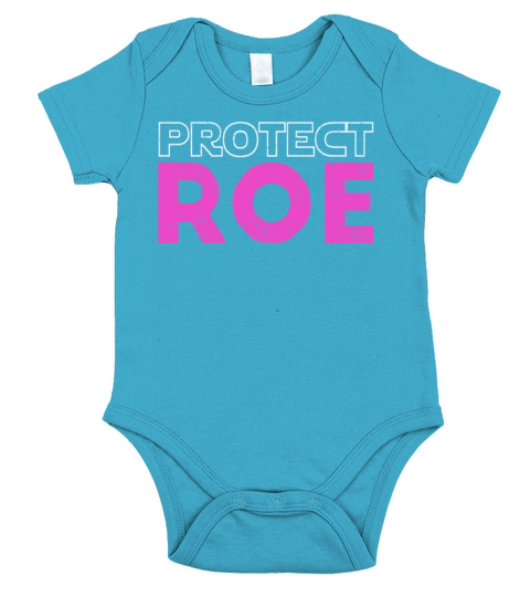 Vintage Protect Roe Feminist Feminism Pro Choice Short Sleeve Baby One-Piece