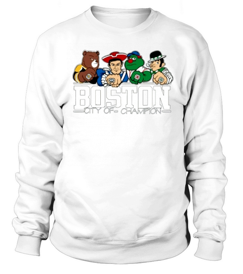 Boston City Of Champion sweater Sweatshirt Unisex