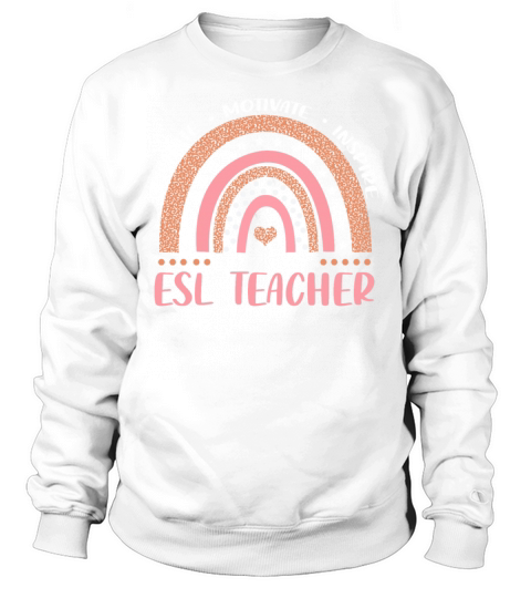 Educate Motivate Inspire Special Education Sweatshirt Unisex