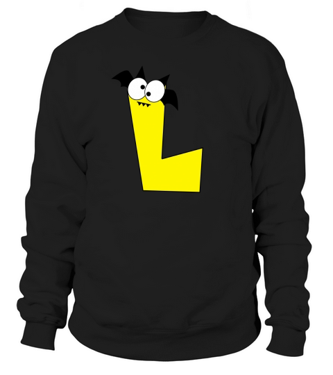 Halloween Alphabets Clipart L Sweatshirt Unisex