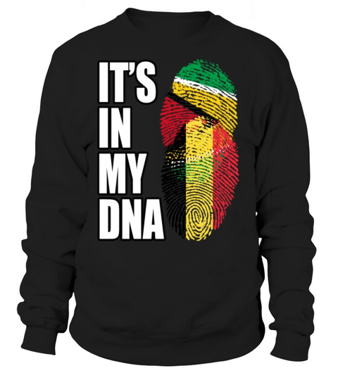 Iranian And Belgian Mix Heritage DNA Flag Sweatshirt Unisex