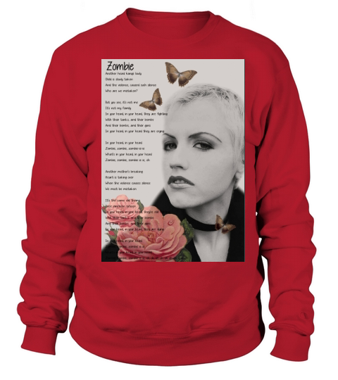 the Cranberries Zombie Sweatshirt Unisex