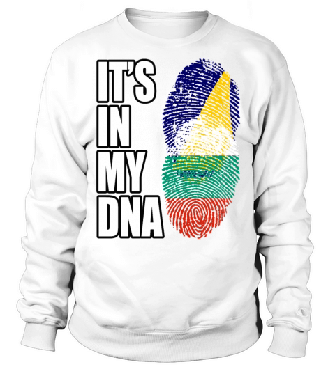 Tokelauan And Bulgarian Mix Heritage DNA Flag Sweatshirt Unisex