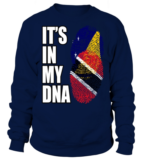Tokelauan And Trinidad Tobago Mix Heritage DNA Fla Sweatshirt Unisex