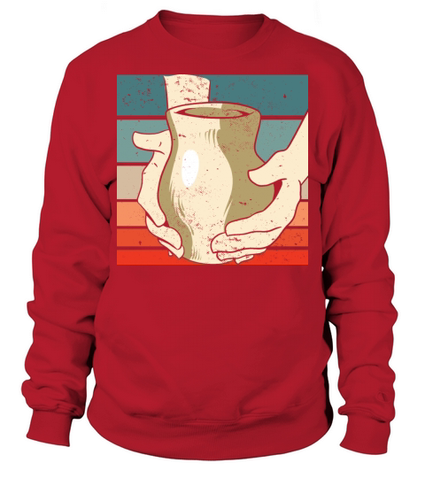 Vintage Pottery Ceramics Clay Sculptors Sweatshirt Unisex