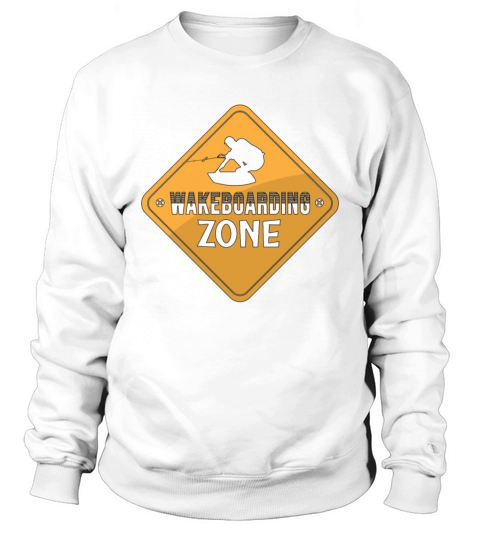 Wakeboard Wakeboarding Zone Wake Wakeboarder Sweatshirt Unisex