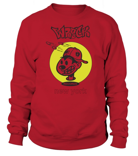 Wreck Records -yellow logo shirt Sweatshirt Unisex