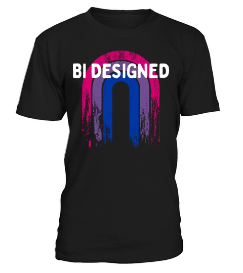 Bi Designed Bisexual Pride Month Bi Pride LGBT T-Shirt Unisex
