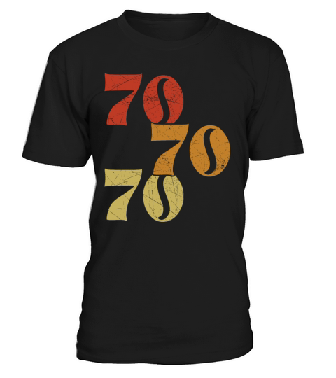 Retro 70s 1970 Vintage Seventies Party 1970s T-Shirt Unisex