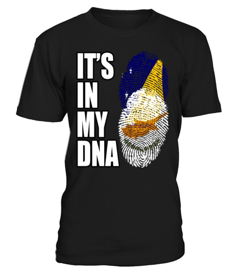 Tokelauan And Cypriot Mix Heritage DNA Flag T-Shirt Unisex