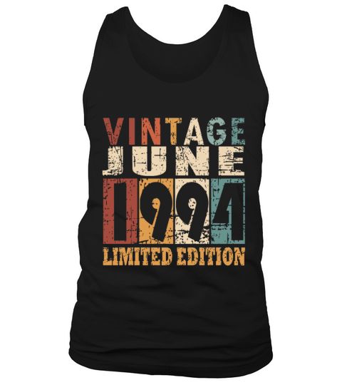 1994 vintage born in June gift Tank Top Unisex