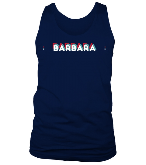 Barbara Name - Funny Name Barbara 80s theme Tank Top Unisex