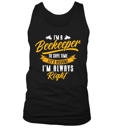 Beekeeping Apiculturist Bee Support Beekeeper Tank Top Unisex