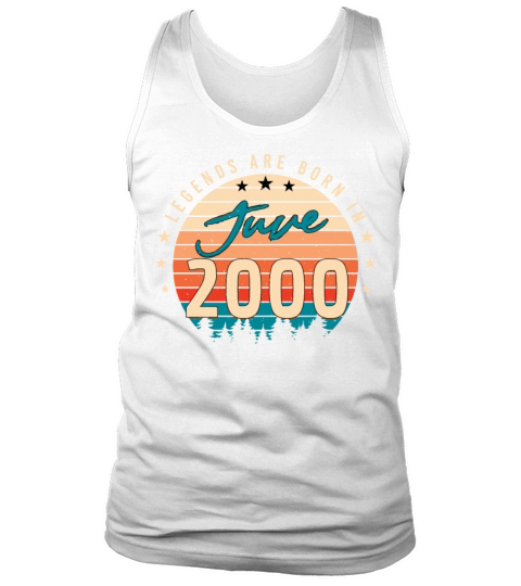 Birth Month June 2000 Tank Top Unisex