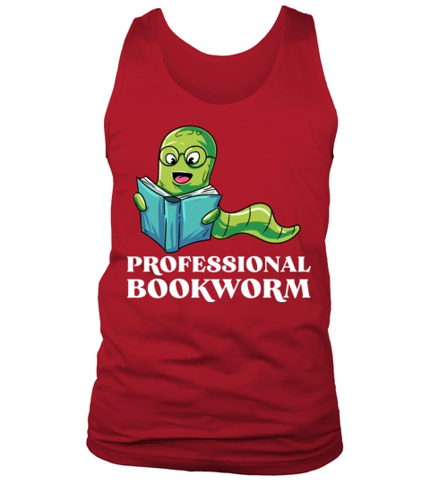 Bookworm Book Love Gift Tank Top Unisex