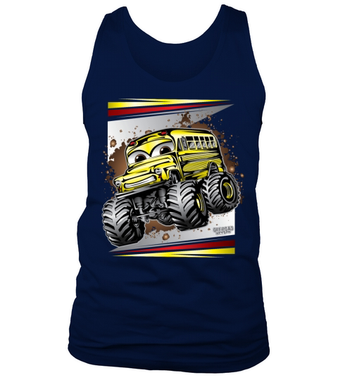 Cool Monster Bus Tank Top Unisex