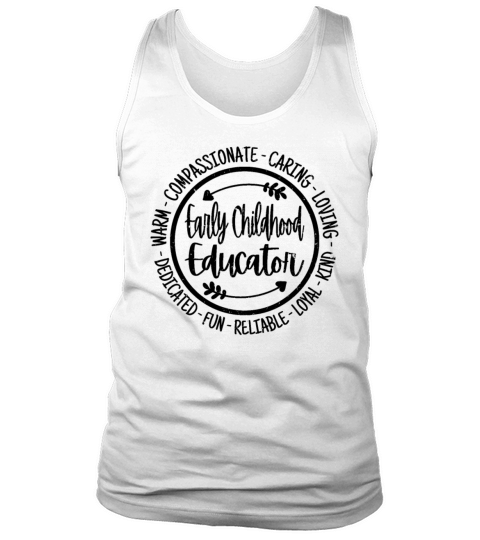 Early Childhood Educator Vintage Gift Tank Top Unisex