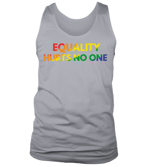 Equality Hurts No One in Rainbow Colors Tank Top Unisex