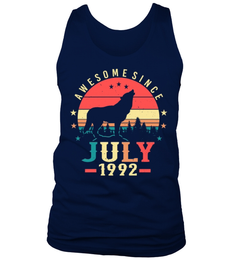 For The 30th Birthday July 1992 Tank Top Unisex