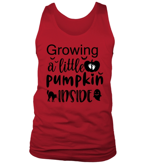 Growing Little Pumpkin Halloween Tank Top Unisex