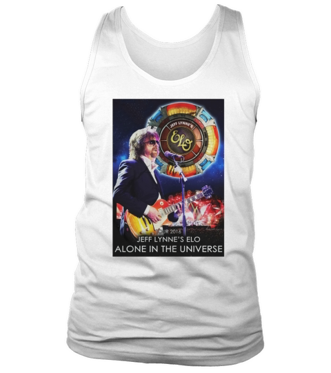 JEFF LYNNE ALONE IN THE UNIVERSE shirt Tank Top Unisex