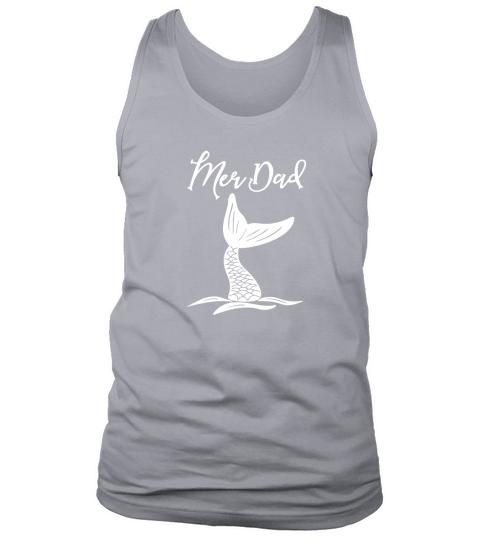 Merdad T-Shirt for Dads Fathers Daddy Mermaid Gift Tee Tank Top Unisex