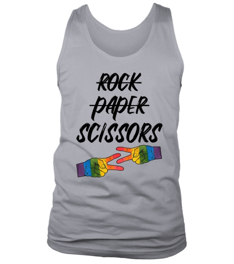 Rock Paper Scissors LGBT World Pride 2019 shirt Tank Top Unisex