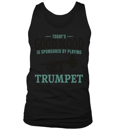 Trumpet Player Vintage Todays Tank Top Unisex