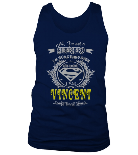VINCENT . superhero VINCENT Tank Top Unisex