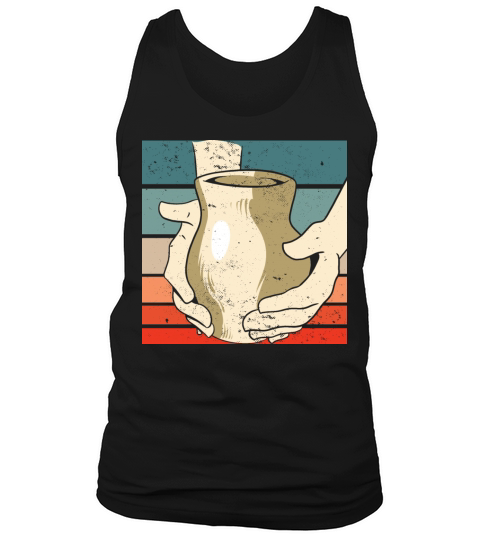 Vintage Pottery Ceramics Clay Sculptors Tank Top Unisex